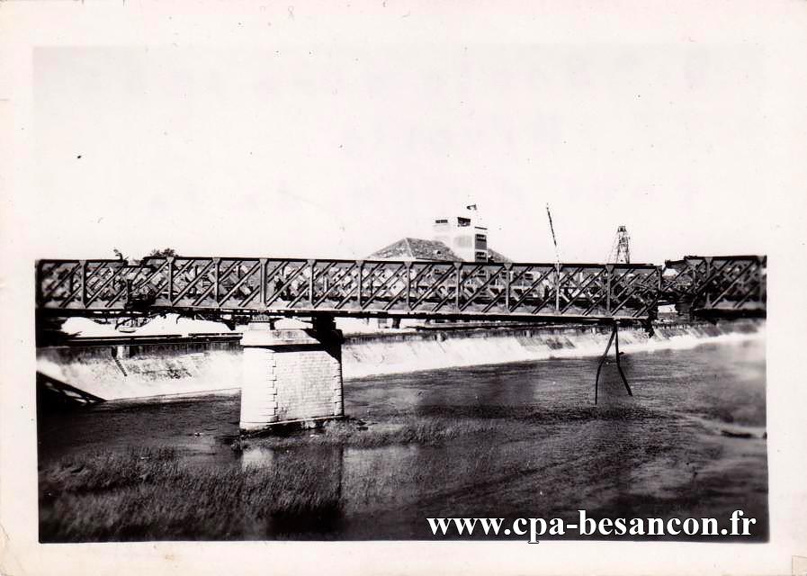 BESANÇON - Rivotte - Pont du Chemin de fer - 5-9 septembre 1944